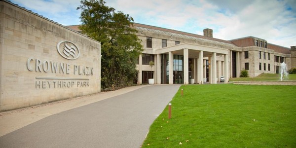 Our decorative light fixtures feature in Crowne Plaza Heythrop Park