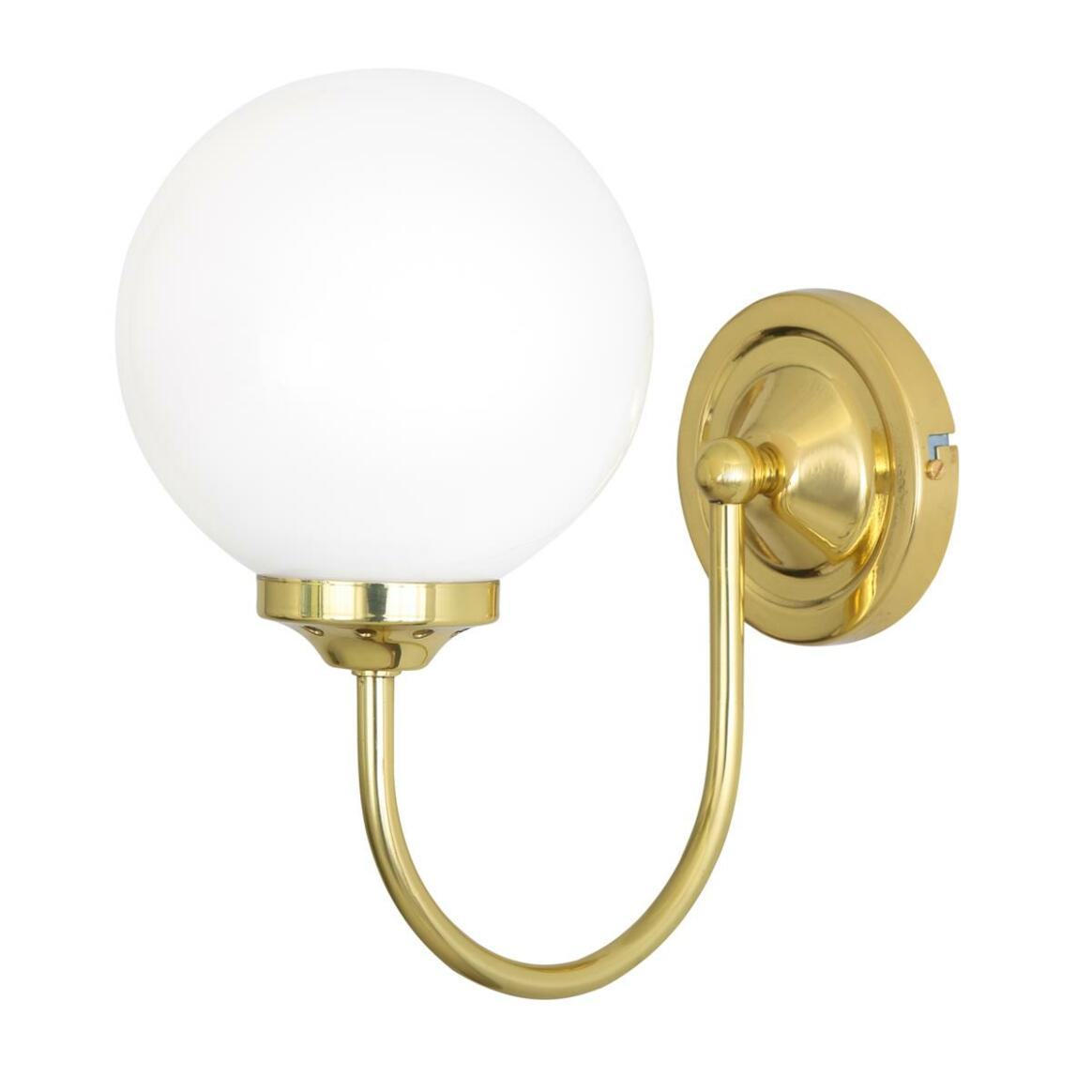 Bragan Opal Globe Wall Light main product image