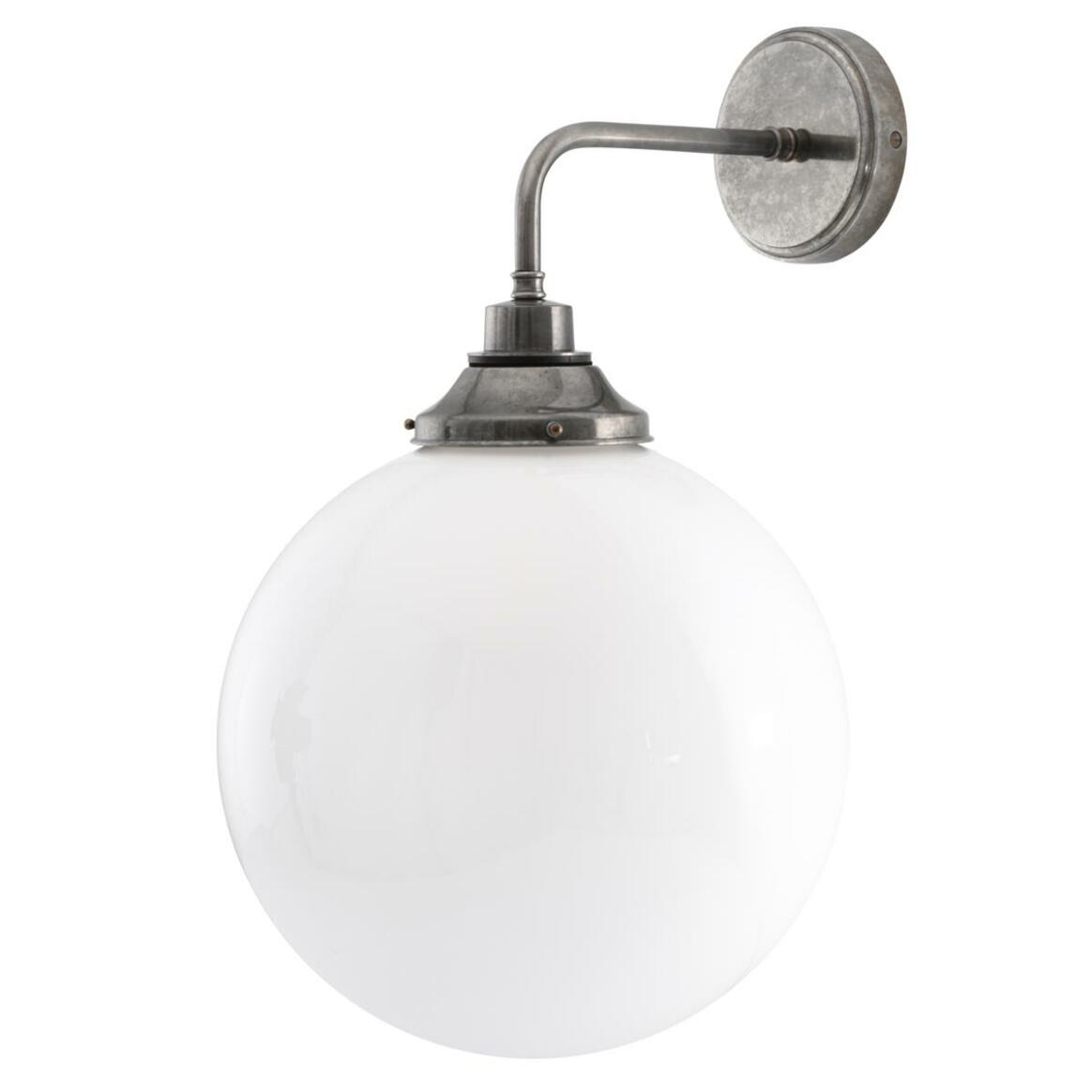 Pelagia Opal Globe Wall Light 30cm IP44 main product image