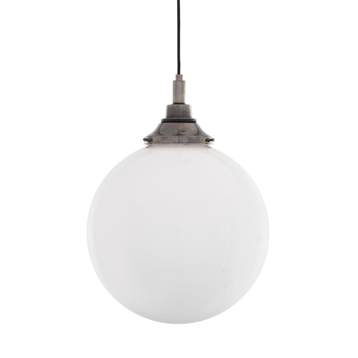 Pelagia Opal Globe Pendant Light 30cm IP44 main product image