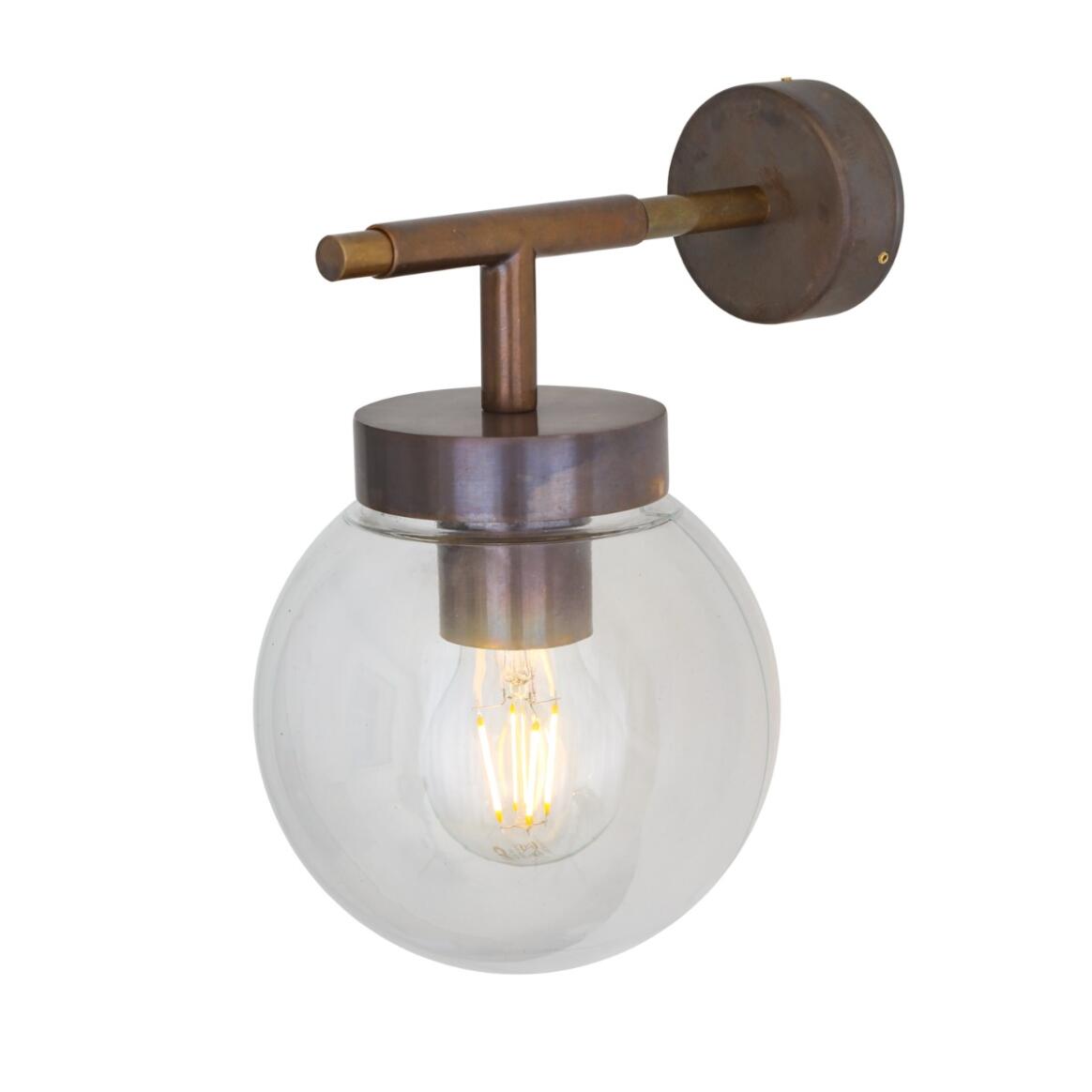 Marin Small Globe Wall Light IP65 main product image