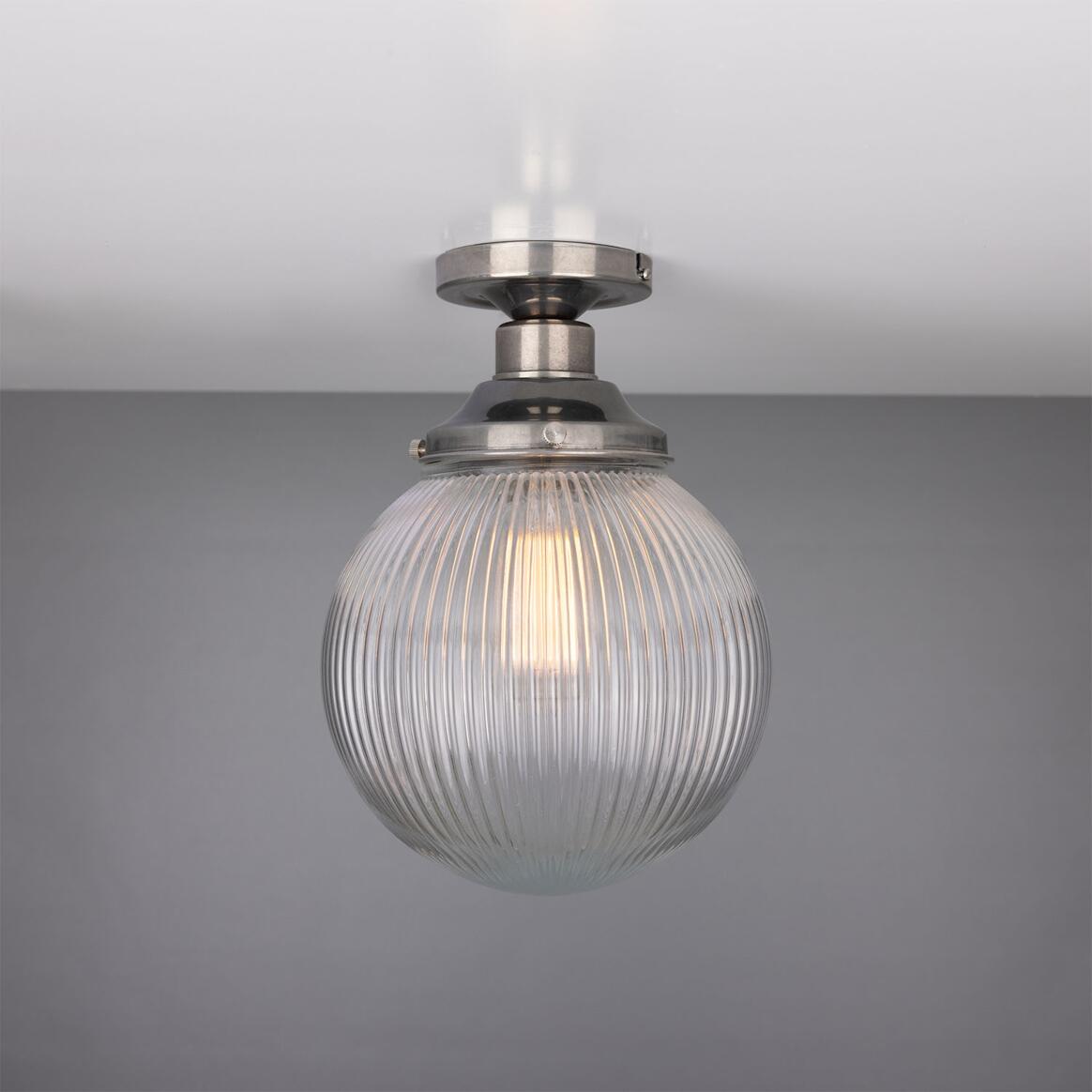 Stanley Prismatic Glass Globe Ceiling Light 20cm main product image