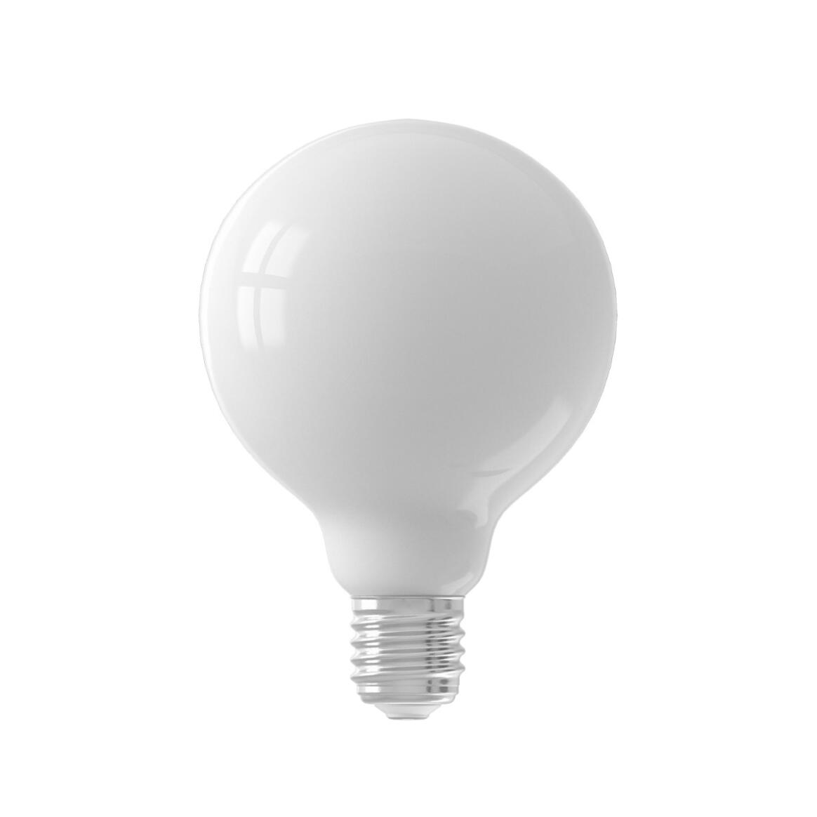 LED Milky White Globe Bulb Dimmable E27 7.5W 2700k 650lm 9.5cm main product image