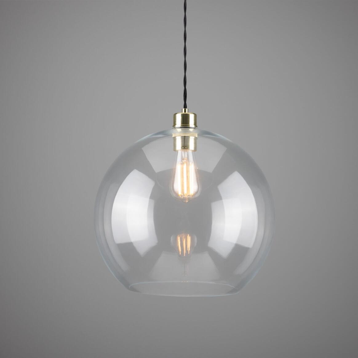 Eden clear sphere pendant 35cm main product image