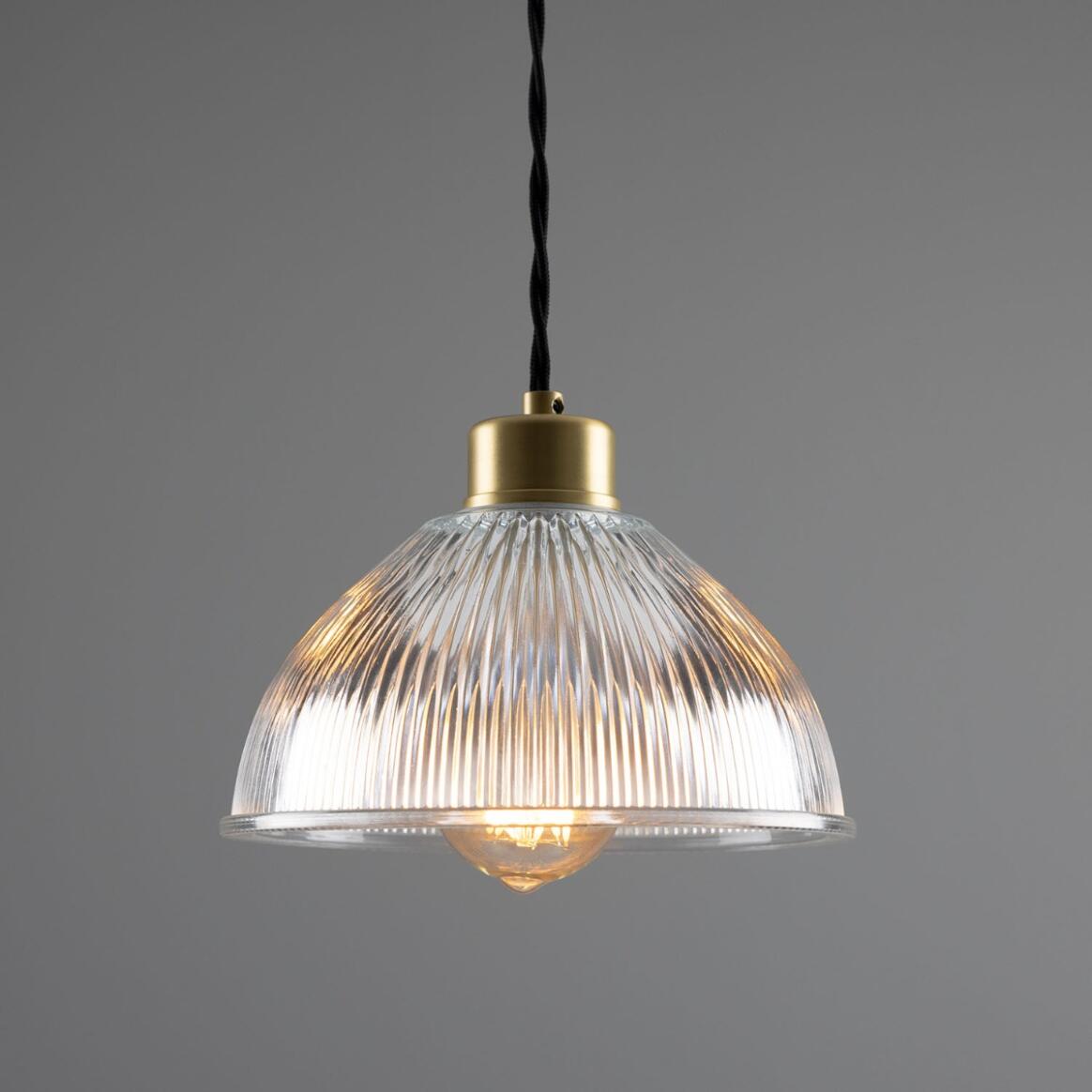 Boston industrial Prismatic pendant light main product image