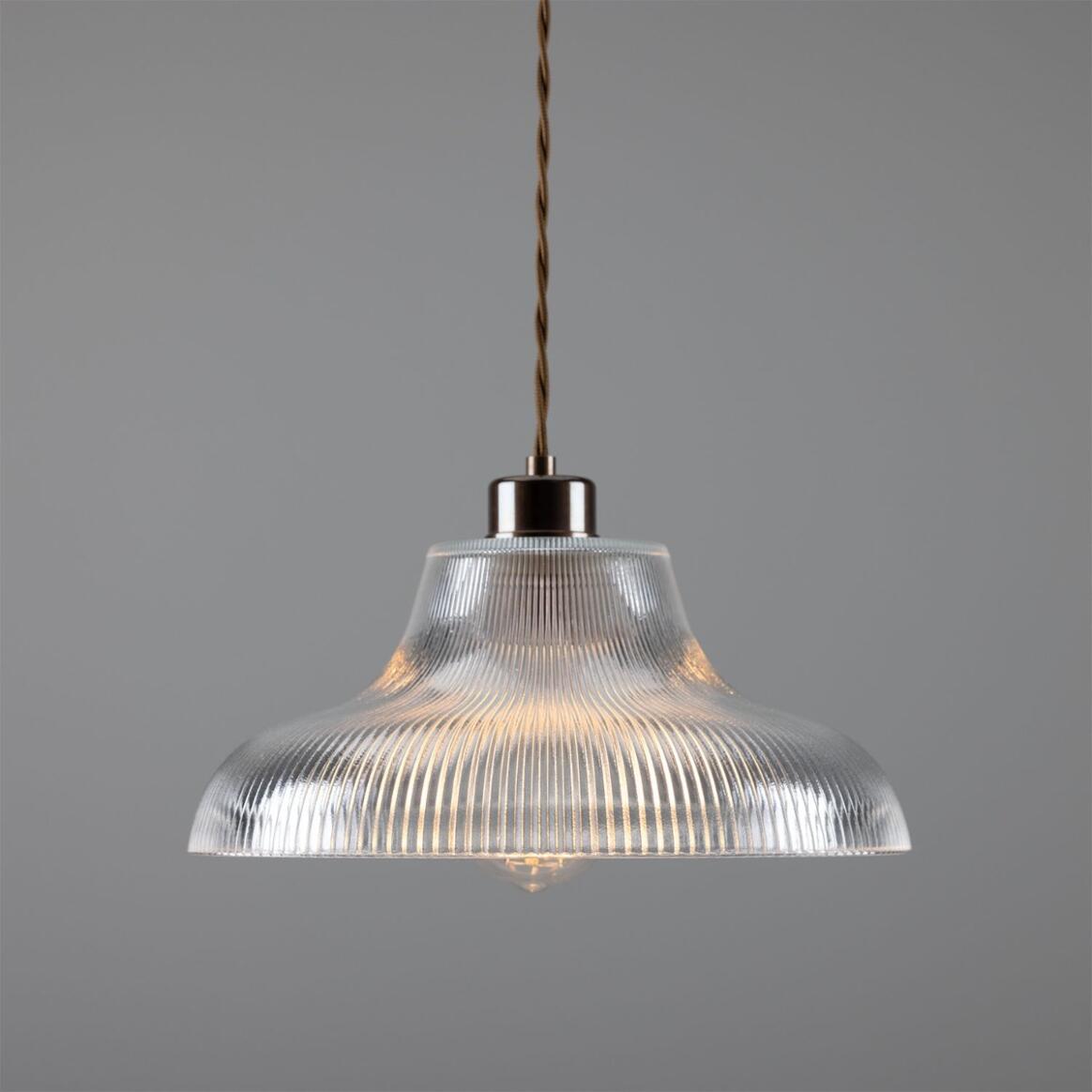 Mono industrial railway pendant light 30cm main product image