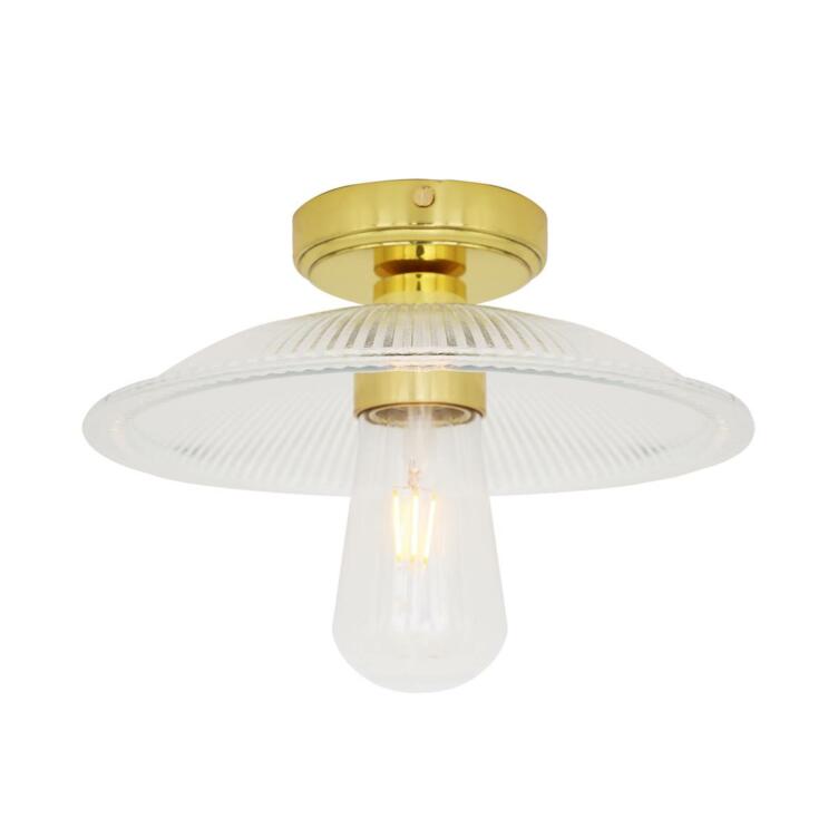 Gal Prismatic Ceiling Light IP65