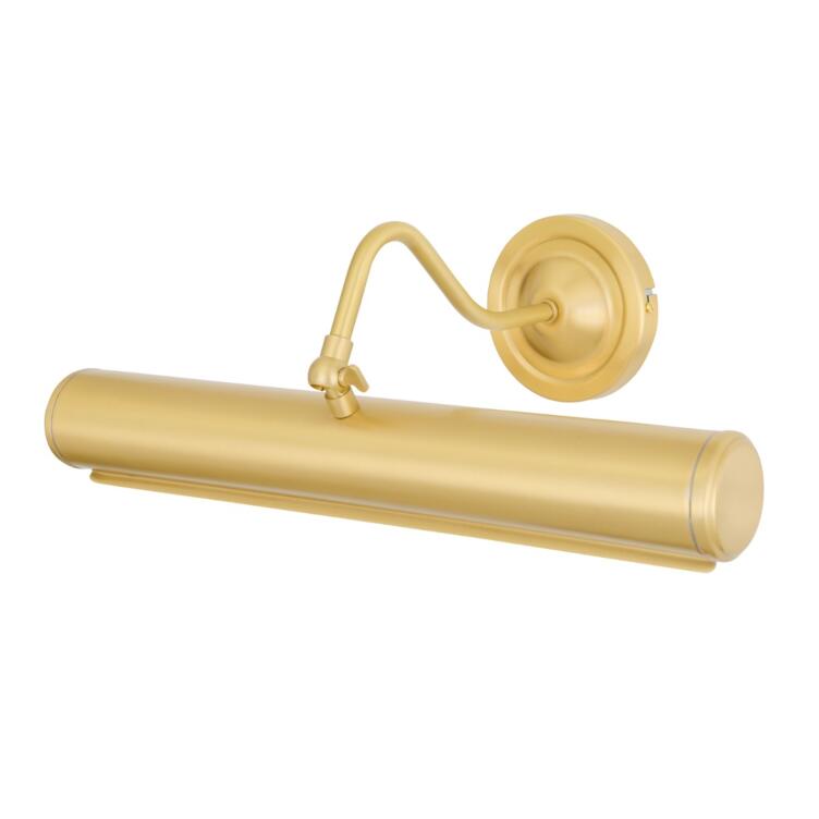 Elle Solid Brass Traditional Picture Light 35.5cm, Antique Brass